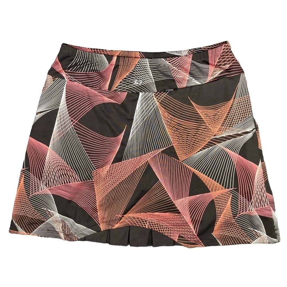 Tail 18" skort tennis golf pickleball pockets pleats abstract print - Picture 2 of 7